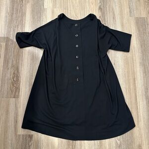 Chloe Black Midi Dress